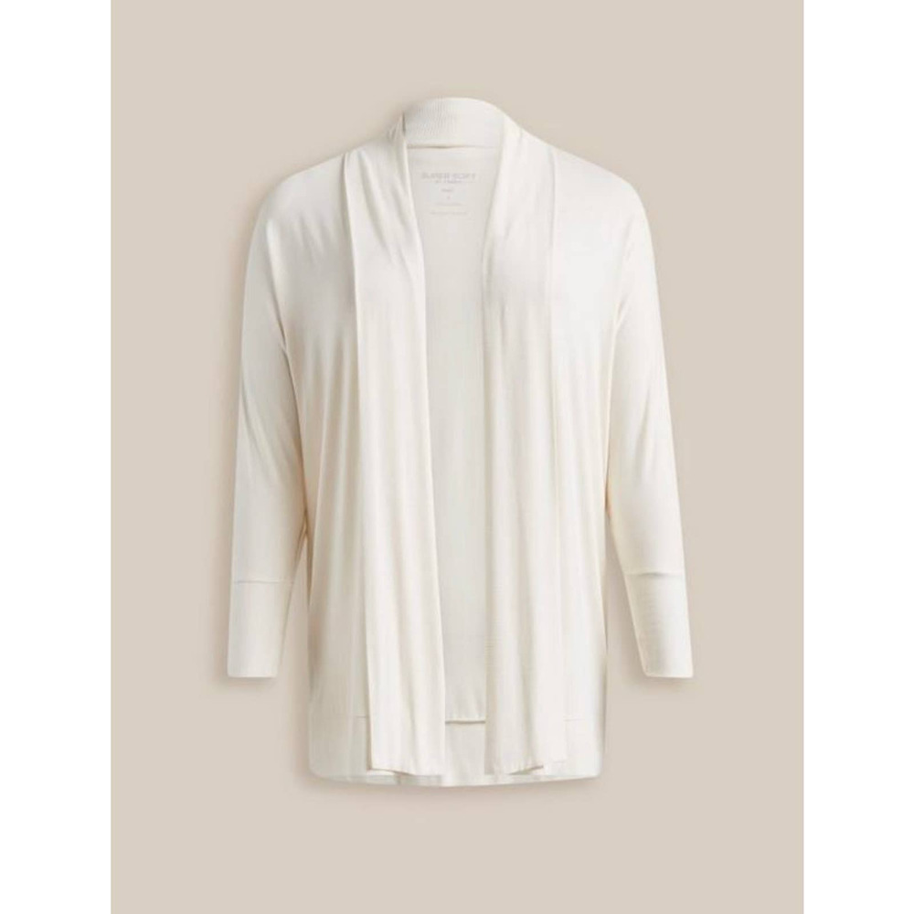 Torrid Women's White Dolman Sleeve Super Soft Open Front Cardigan NWT 5X - Picture 3 of 3